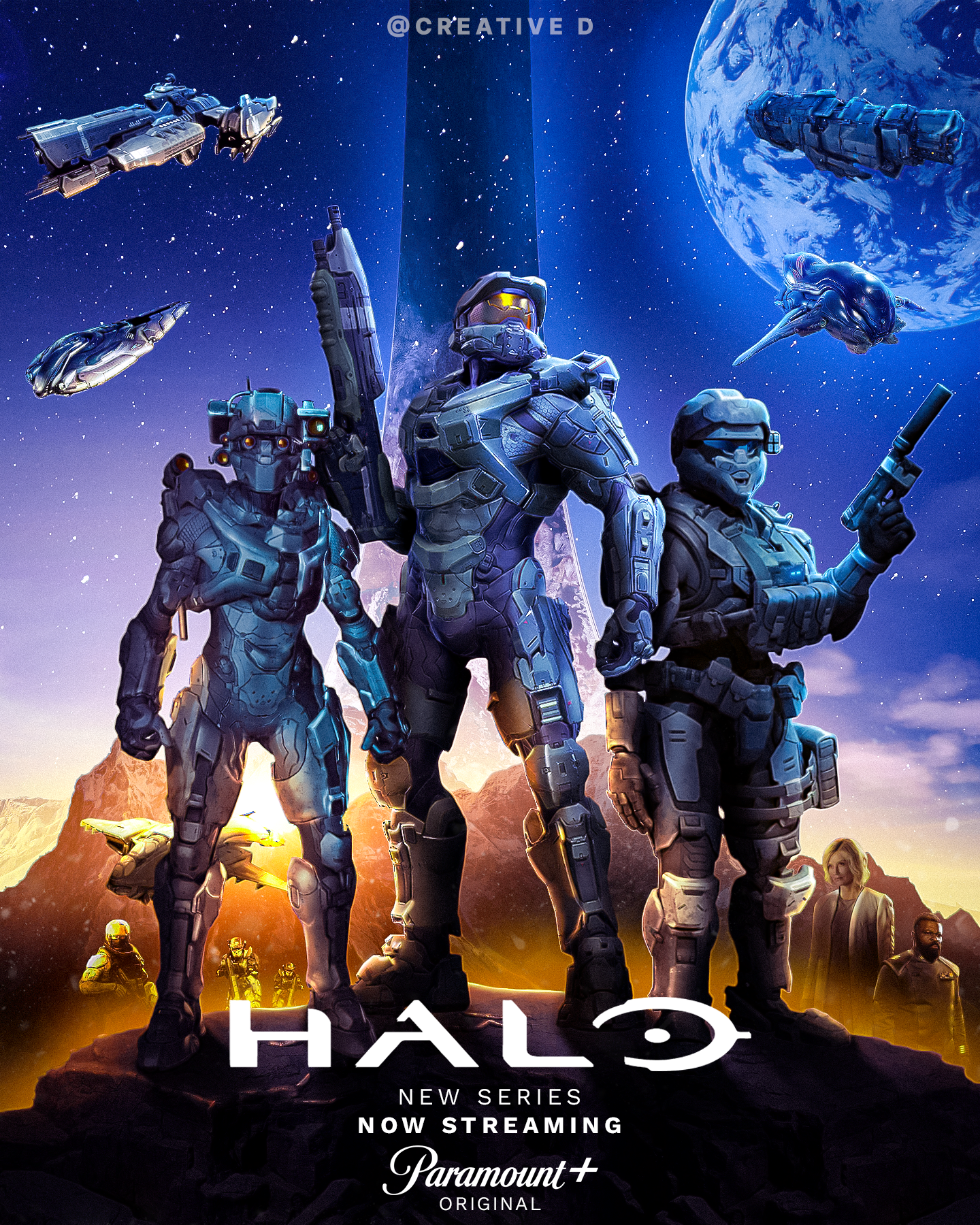 Halo Poster Reveals Fresh Look at Upcoming TV Series & Upcoming