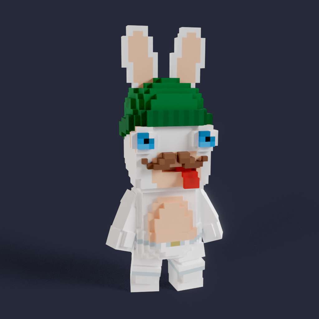 Rabbid #0852 - Rabbids Rockstars Avatar Collection 