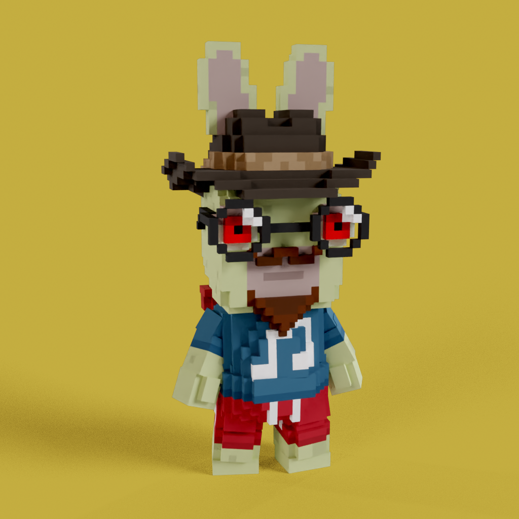 Rabbid #0935 - Rabbids Rockstars Avatar Collection | OpenSea