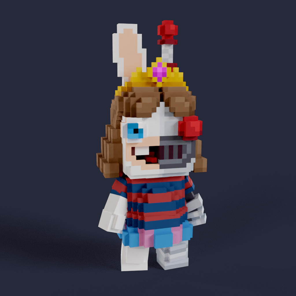 Rabbid #0842 - Rabbids Rockstars Avatar Collection 