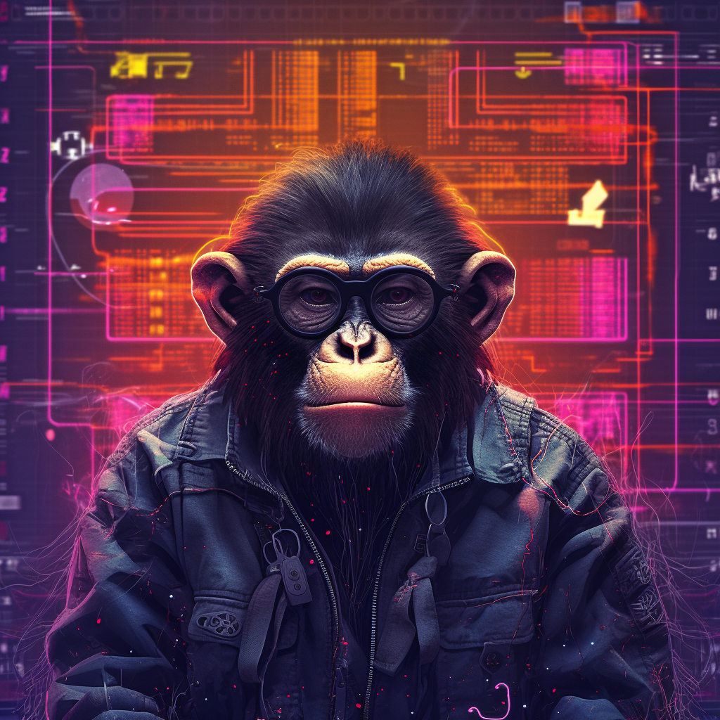 Cyber Monkey #2 - Monkey NFT | OpenSea