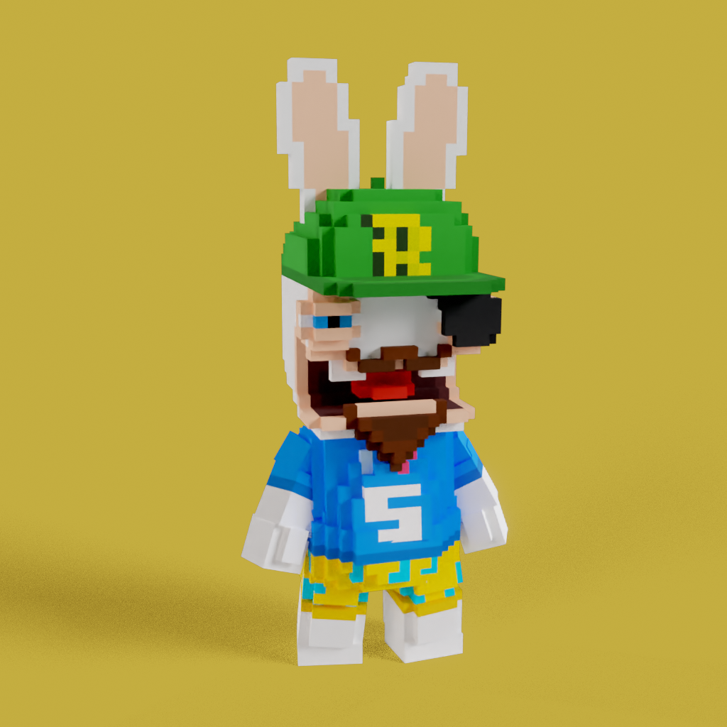 Rabbid #1213 - Rabbids Rockstars Avatar Collection 