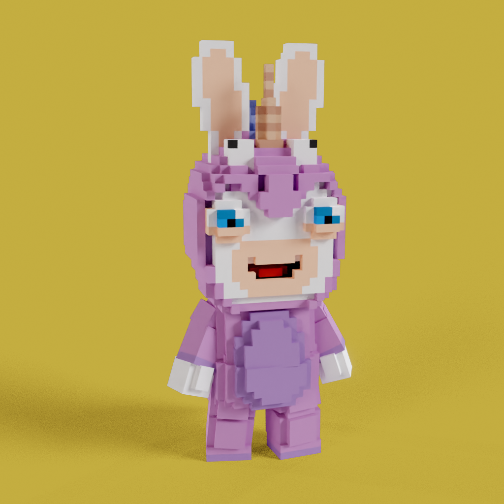 Rabbid #0060 - Rabbids Rockstars Avatar Collection | OpenSea