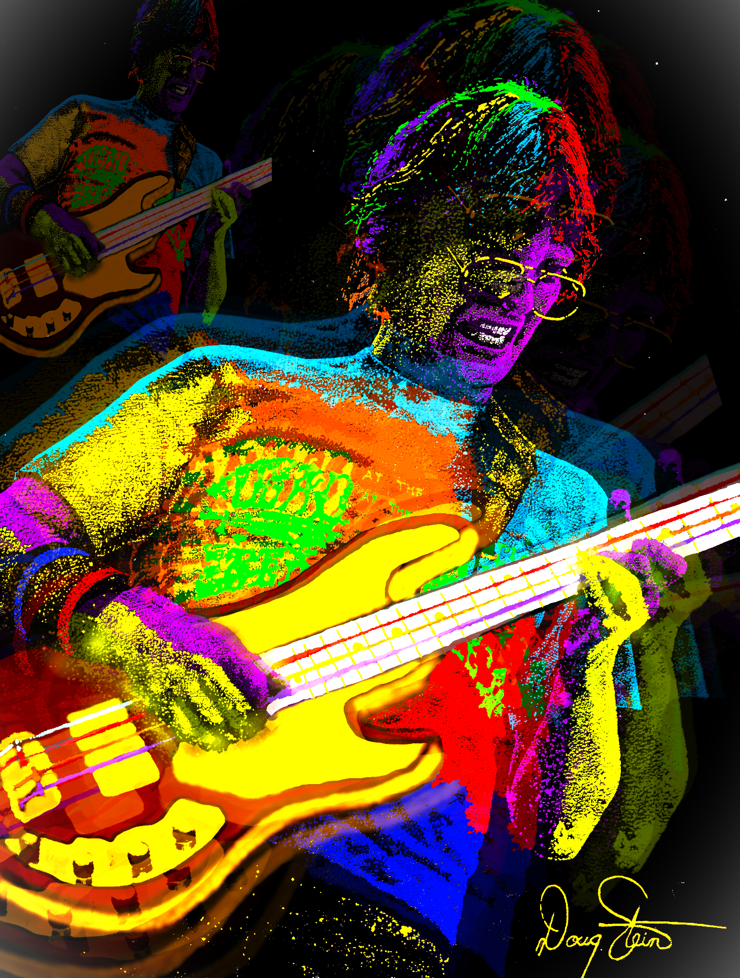Phil Lesh Holo Abstract