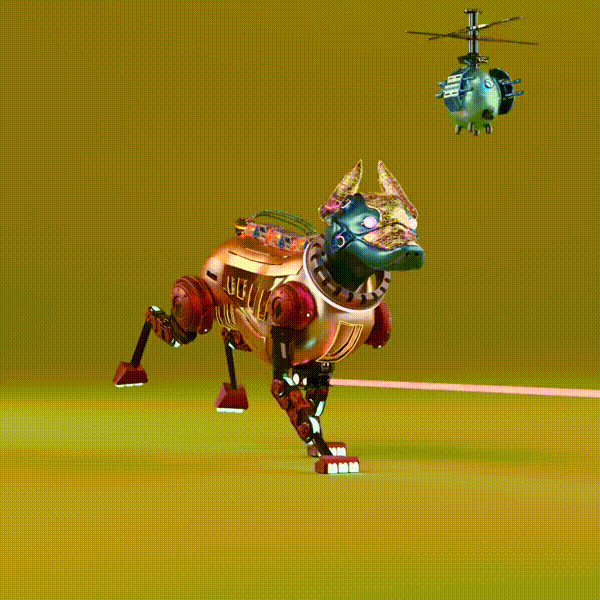 Beep Boop Robot Dogs 11931 Beep Boop Robot Dogs OpenSea