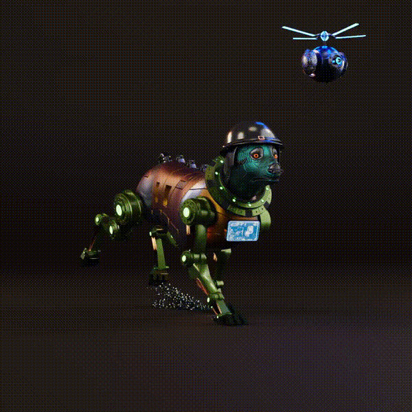 Beep Boop Robot Dogs 339 Beep Boop Robot Dogs OpenSea